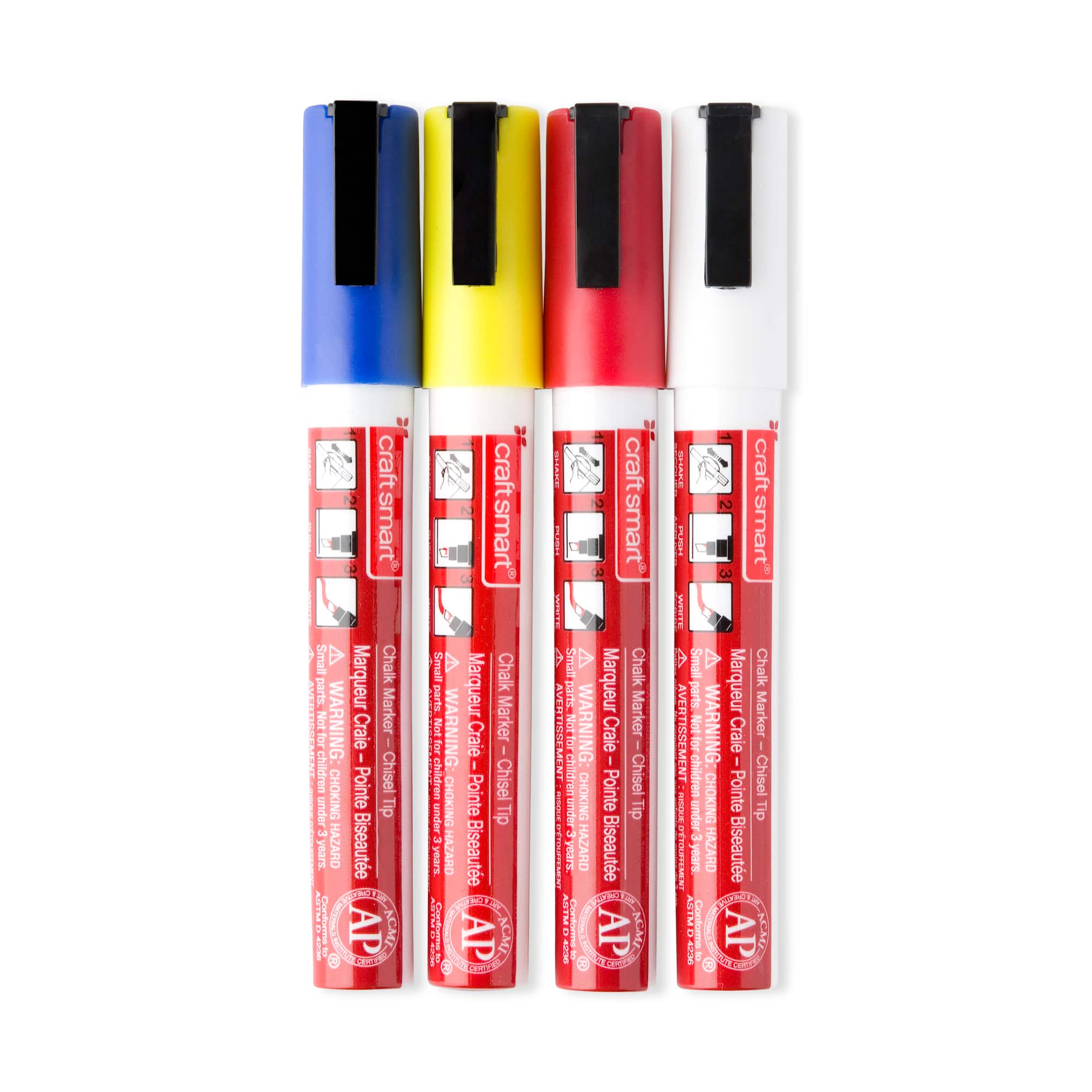 9 Packs: 4 ct. (36 total) Classic Chalk Marker Set by Craft Smart®
